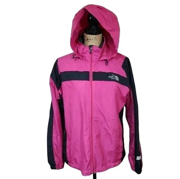 North Face Womens Hydrenalite Jacket Pink Hooded Windproof Jacket. Size … - Picture 2 of 6